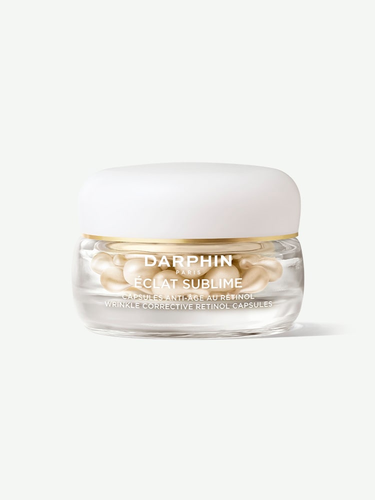 CAPSULES DE RÉTINOL CORRECTRICES DE RIDES ÉCLAT SUBLIME Lisse - Une peau uniforme - Retexturiser